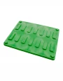 Крышка для BoxPallet 1237х836х63 мм зелёная