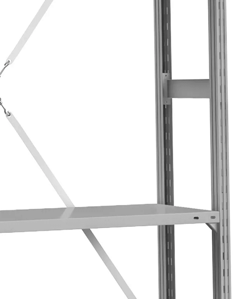 Стеллаж ТСУ 2000x700x600 6 полок (150 кг, перф) купить в Вологде Стеллаж ТСУ 2000x700x600 6 полок (150 кг, перф) купить в Вологде