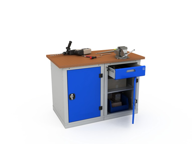 Верстак двухтумбовый WOKER PRO 2102.1200 купить в Вологде