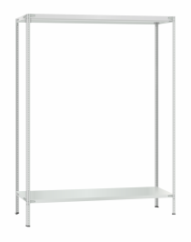 Стеллаж металлический Титан МС-500 3000х1500х500 2 полки Стеллаж металлический Титан МС-500 3000х1500х500 2 полки