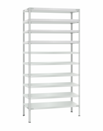 Стеллаж металлический Титан МС-500 2400х1000х600 10 полок