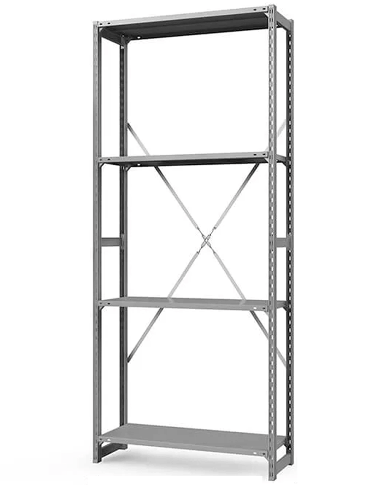 Стеллаж ТСУ 3500x700x800 4 полки (300 кг, металл) купить в Вологде