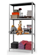 Стеллаж MS Strong 2200х1200х300 4 полки Стеллаж MS Strong 2200х1200х300 4 полки