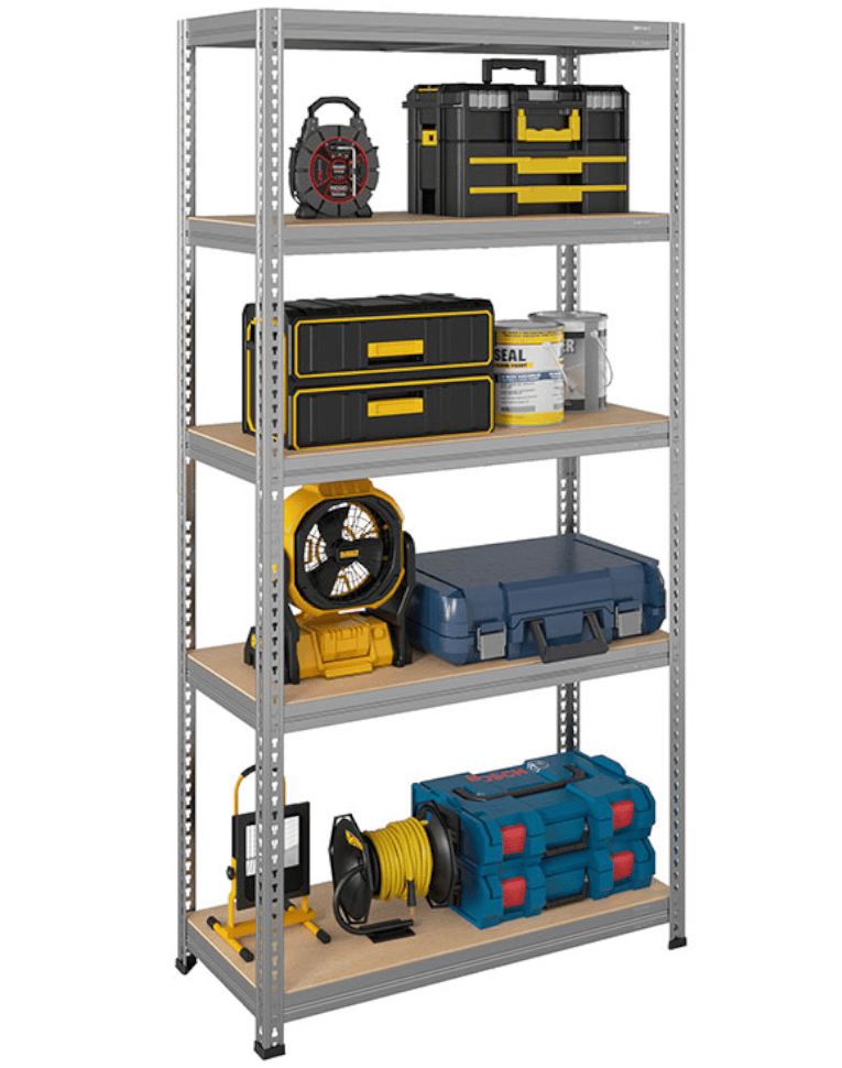 Стеллаж быстросборный ЛОФТ (SBL) 1800x1200x450 5 полок (цинк) купить в Вологде Стеллаж быстросборный ЛОФТ (SBL) 1800x1200x450 5 полок (цинк) купить в Вологде