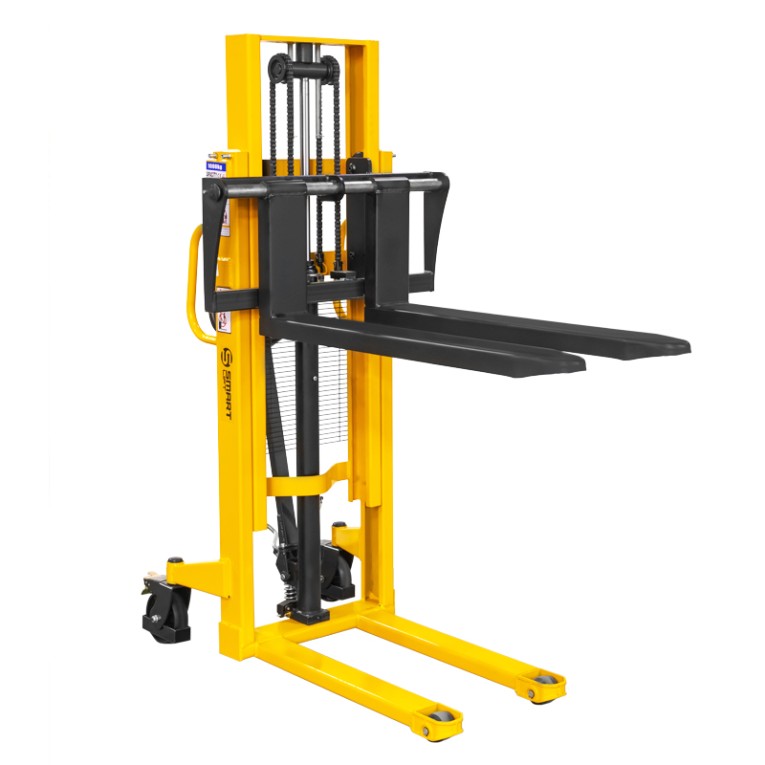 Ручной гидравлический штабелер SDA 1520 (1500 кг; 2 м; вилы 300-850 мм) SMARTLIFT (SMART) купить в Вологде Ручной гидравлический штабелер SDA 1520 (1500 кг; 2 м; вилы 300-850 мм) SMARTLIFT (SMART) купить в Вологде