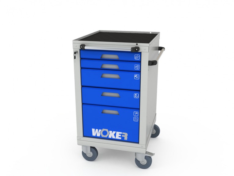 Тумба для инструментов мобильная WOKER PRO 05 M купить в Вологде