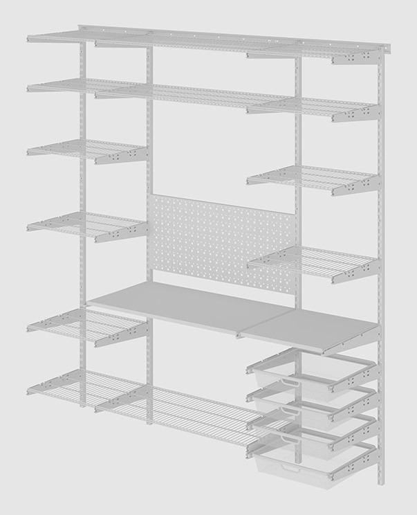 Гардеробная система Практик Home Гараж 2 купить в Вологде