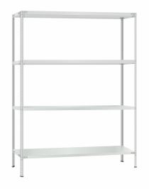 Стеллаж металлический Титан МС-500 2300х1500х500 4 полки Стеллаж металлический Титан МС-500 2300х1500х500 4 полки