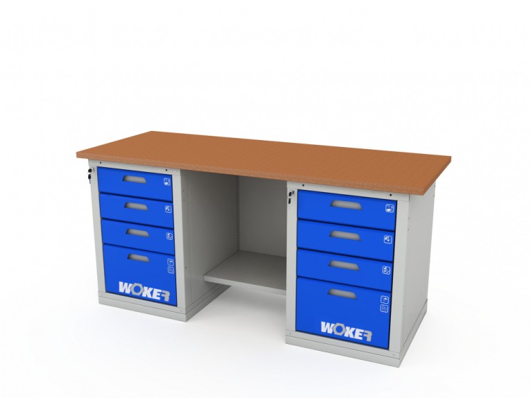 Верстак двухтумбовый WOKER PRO 2404.1800 купить в Вологде