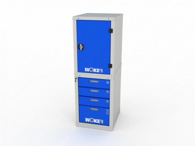 Тумба инструментальная модульная WOKER PRO 0104 S купить в Вологде