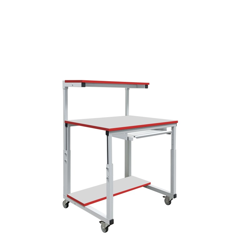 Стол мобильный компьютерный Gresson СМК-900 ESD купить в Вологде Стол мобильный компьютерный Gresson СМК-900 ESD купить в Вологде