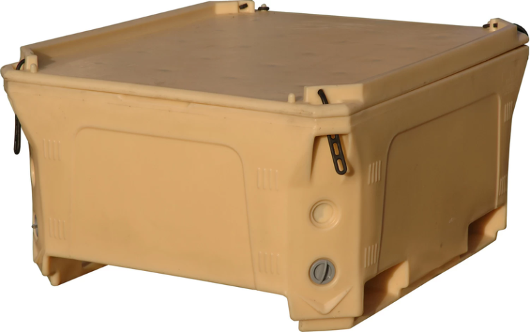 Контейнер 1230х1030х650 мм бежевый с крышкой купить в Вологде Контейнер 1230х1030х650 мм бежевый с крышкой купить в Вологде