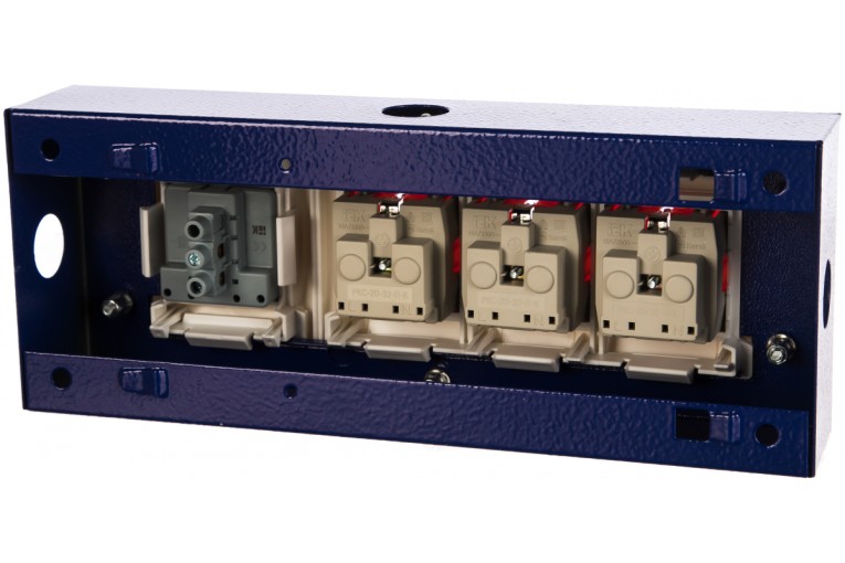 Блок электророзеток для экранов Практик