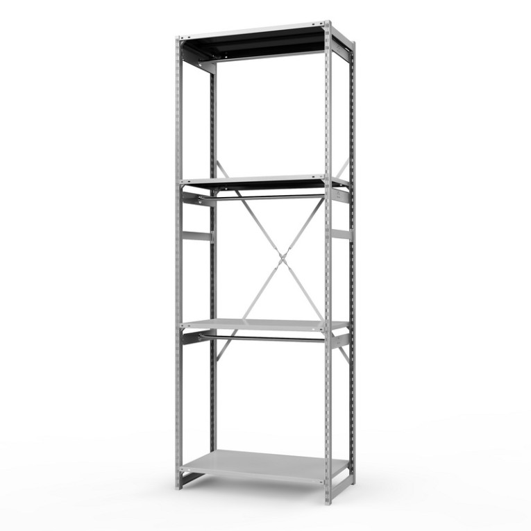 Стеллаж металлический ТСУ Универсал, 3000х1060х600 мм.Штанги: 3шт. Полки: металл 4 шт. купить в Вологде Стеллаж металлический ТСУ Универсал, 3000х1060х600 мм.Штанги: 3шт. Полки: металл 4 шт. купить в Вологде