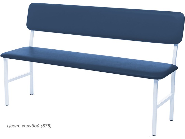 Банкетка медицинская со спинкой МД БС купить в Вологде Банкетка медицинская со спинкой МД БС купить в Вологде