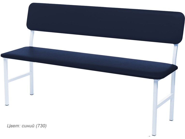 Банкетка медицинская со спинкой МД БС купить в Вологде Банкетка медицинская со спинкой МД БС купить в Вологде