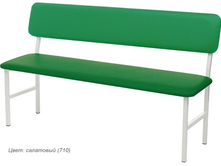 Банкетка медицинская со спинкой МД БС купить в Вологде Банкетка медицинская со спинкой МД БС купить в Вологде