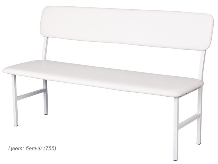 Банкетка медицинская со спинкой МД БС купить в Вологде Банкетка медицинская со спинкой МД БС купить в Вологде