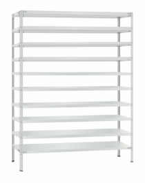 Стеллаж металлический Титан МС-500 2300х1500х500 10 полок Стеллаж металлический Титан МС-500 2300х1500х500 10 полок