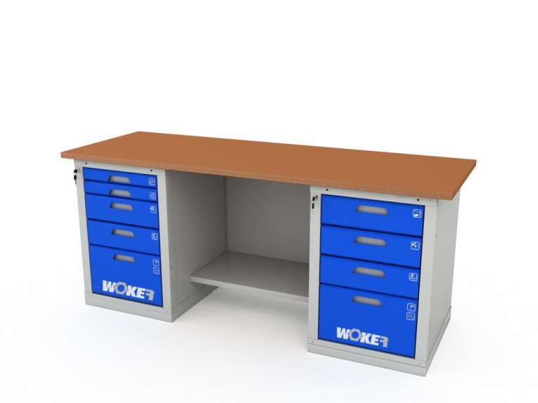 Верстак двухтумбовый WOKER PRO 2504.2000 купить в Вологде