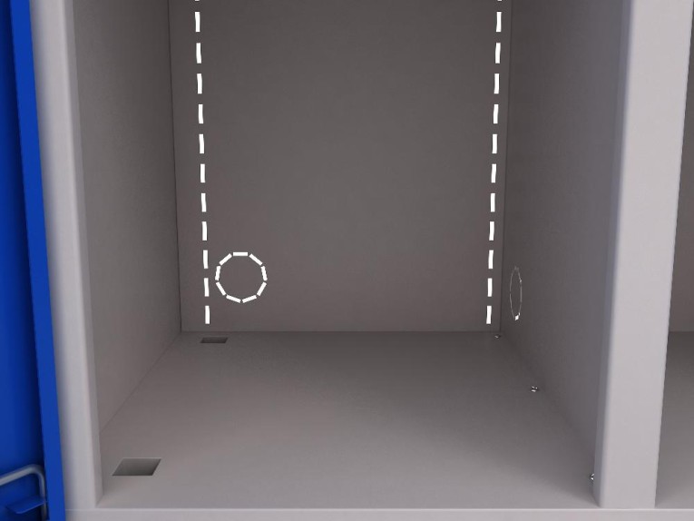 Шкаф инструментальный ERGO 181/2 №8 купить в Вологде