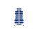 Стеллаж для пластиковых лотков SORTEX двухсторонний 1500x1000x800.06 купить в Вологде