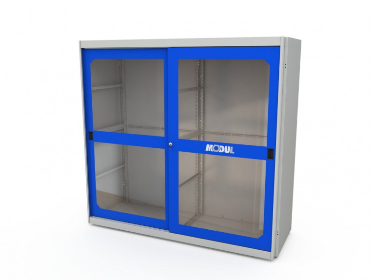 Корпус шкафа для инструментов MODUL XXL с дверями со смотровыми окнами купить в Вологде