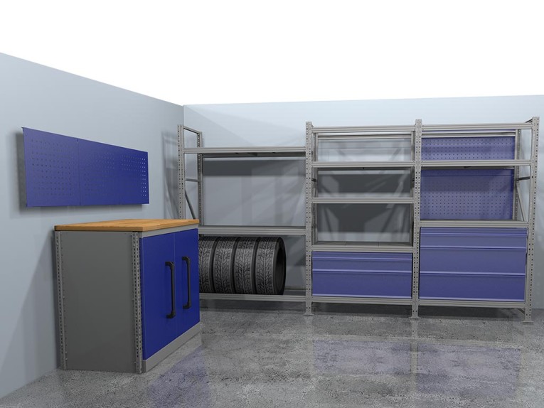 Стеллажная система хранения №1 Гараж купить в Вологде