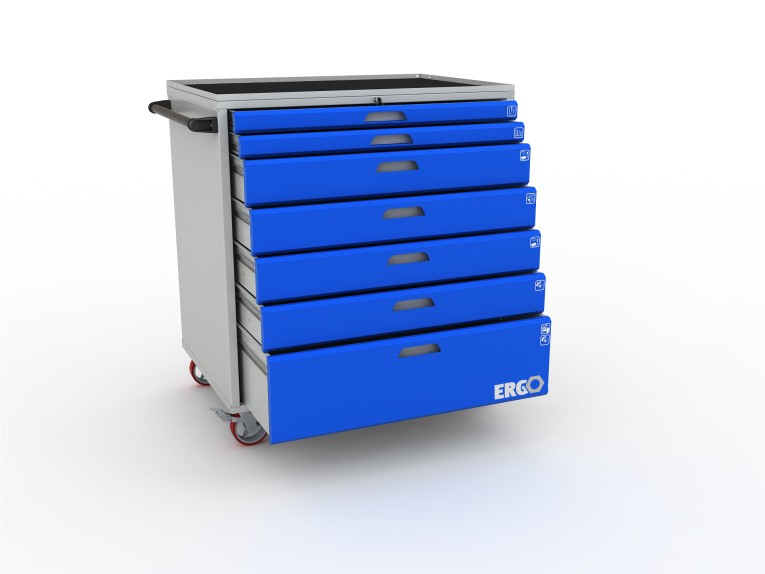 Тумба инструментальная ERGO XL 07.3 купить в Вологде
