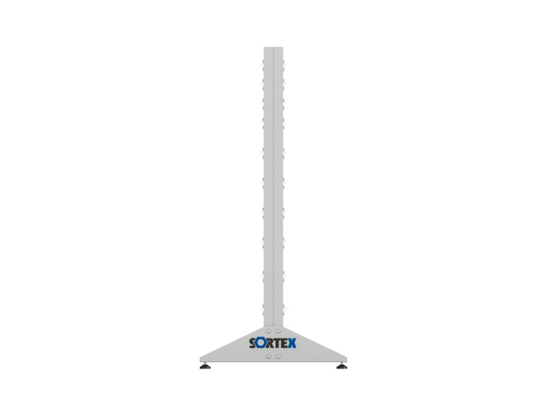 Стеллаж для пластиковых лотков SORTEX двухсторонний 1800x1000x800.05 купить в Вологде Стеллаж для пластиковых лотков SORTEX двухсторонний 1800x1000x800.05 купить в Вологде