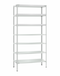 Стеллаж металлический Титан МС-500 2300х1000х300 7 полок Стеллаж металлический Титан МС-500 2300х1000х300 7 полок