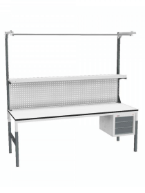 Стол монтажный ДиКом СР-М-200/90-04 ESD Пластик