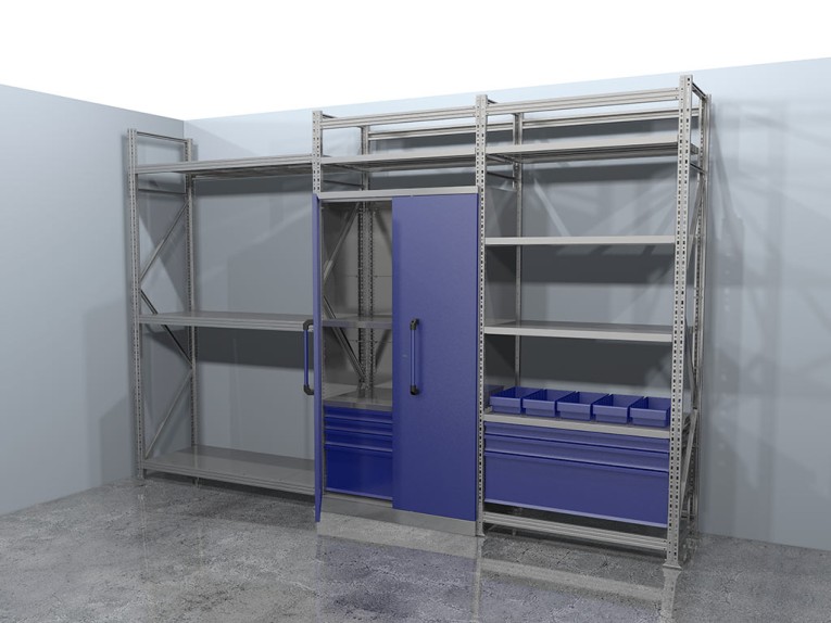 Стеллажная система хранения №3 Гараж купить в Вологде