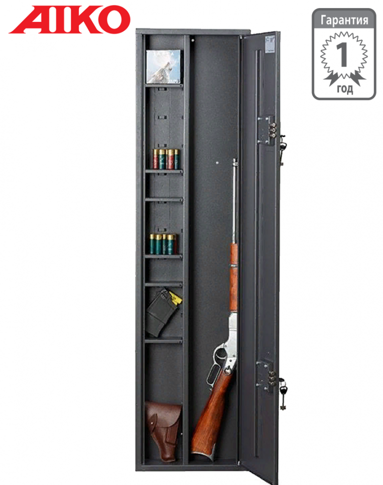 Узкий сейф для оружия Aiko Чирок 1409 (глубина 9 см) купить в Вологде Узкий сейф для оружия Aiko Чирок 1409 (глубина 9 см) купить в Вологде