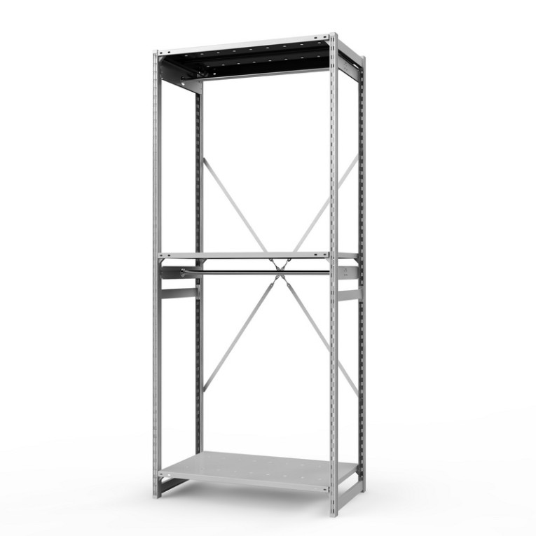 Стеллаж металлический ТСУ Универсал, 2500х1060х500 мм.Штанги: 2шт. Полки: металл усил. перф. 3 шт. купить в Вологде