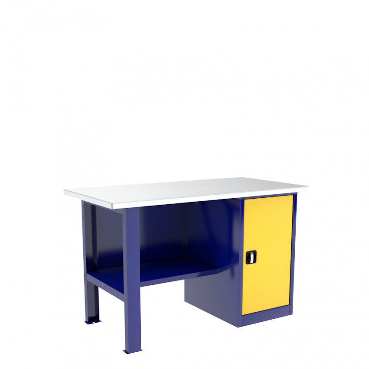 Однотумбовый слесарный верстак ВП-2/1,4 купить в Вологде