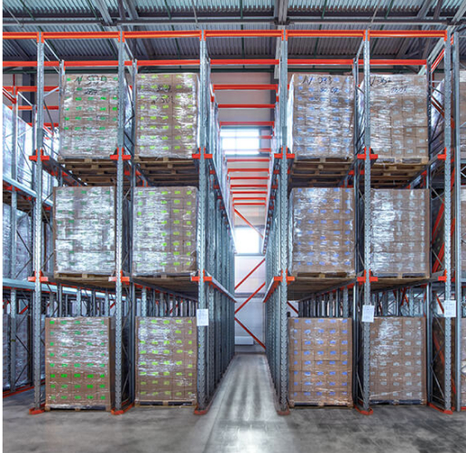 Стеллаж набивной паллетный (3000х1580х1800 мм), 1 линия, 2 яруса купить в Вологде Стеллаж набивной паллетный (3000х1580х1800 мм), 1 линия, 2 яруса купить в Вологде