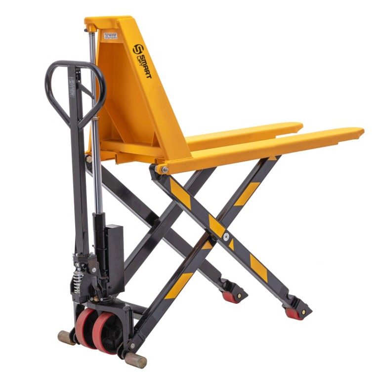 Гидравлическая тележка (рохля) SD-HL (HLT15, г/п 1500 кг, вилы 1150x550 мм, высокоподъемная 800 мм) SMARTLIFT (SMART) купить в Вологде Гидравлическая тележка (рохля) SD-HL (HLT15, г/п 1500 кг, вилы 1150x550 мм, высокоподъемная 800 мм) SMARTLIFT (SMART) купить в Вологде