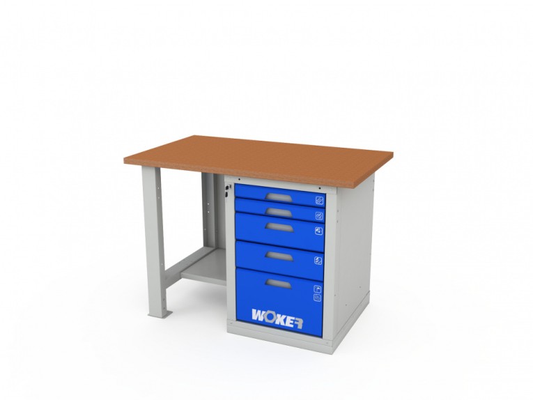 Верстак однотумбовый WOKER PRO 1005.1200 купить в Вологде