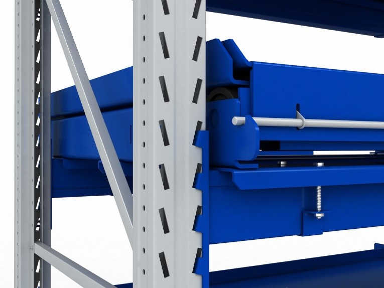 Стеллаж с выкатными платформами S-HEAVY 1000/900 (2 яруса хранения) купить в Вологде Стеллаж с выкатными платформами S-HEAVY 1000/900 (2 яруса хранения) купить в Вологде