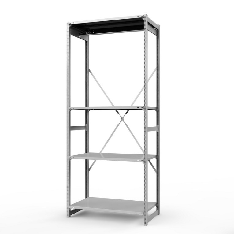 Стеллаж металлический ТСУ Универсал, 2500х1060х600 мм.Штанги: 1шт. Полки: металл усил. 4 шт. купить в Вологде