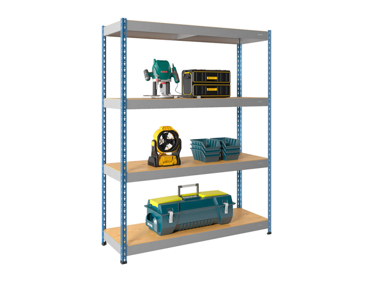 Стеллаж Практик SB 200х183х61 4 полки (фанера) купить в Вологде Стеллаж Практик SB 200х183х61 4 полки (фанера) купить в Вологде