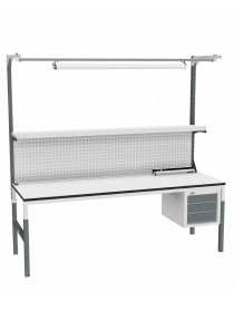 Стол монтажный ДиКом СР-М-200/90-05 ESD Пластик Стол монтажный ДиКом СР-М-200/90-05 ESD Пластик