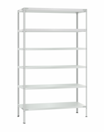 Стеллаж металлический Титан МС-500 3000х1200х300 6 полок Стеллаж металлический Титан МС-500 3000х1200х300 6 полок