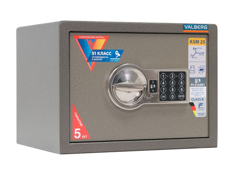 Мебельный сейф Valberg ASM 25 EL купить в Вологде