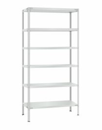 Стеллаж металлический Титан МС-500 2300х1000х600 6 полок Стеллаж металлический Титан МС-500 2300х1000х600 6 полок