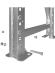 Стеллаж MS U 2000x1500x800 4 полки (300 кг, перф) купить в Вологде